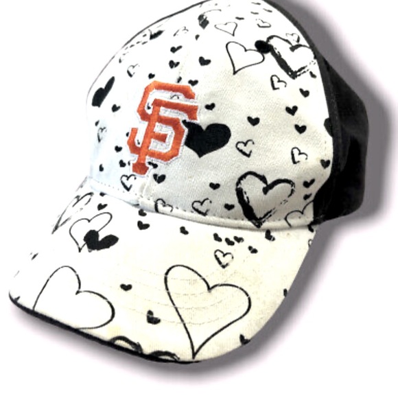 San Francisco Giants Hearts Youth Cap Fan Favorite Genuine Merchandise - Picture 2 of 9
